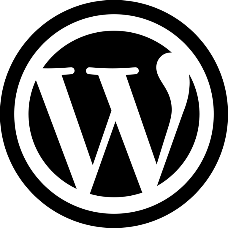 Simple WordPress website restoration service icon